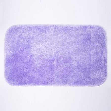 Коврик для ванной Wasserkraft Wern BM-2523 Lilac Полиамид и волокно Antron. настоящее мягкое углеродное волокно для dodge challenger 2015 2016 2017 2018 2019 2020 2021 2022 2023 автомобильный подстаканник коврик отделка аксессуары