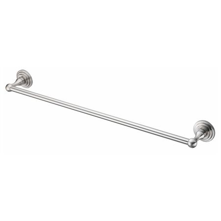 Держатель для полотенец штанга Wasserkraft серебряный 65х6х8 см