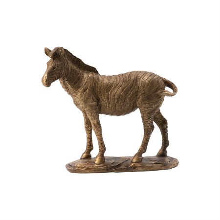 Фигурка Glasar зебра 24x9x22см абстрактная статуэтка из смолы oimg