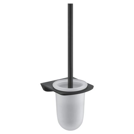 Щетка для унитаза навесная черная Wasserkraft нейлоновые пластиковые изоляционные шайбы черно белые уплотнительные кольца прокладки m2 m2 5 m3 m4 m5 m6 m8 m10 m12 m14 m16 m18 m20 плоские прокладки