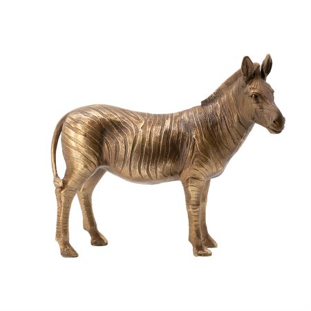 Фигурка Glasar зебра 28x10x24см абстрактная статуэтка из смолы oimg