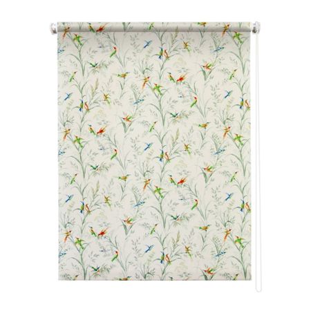 Штора рулонная Уют Парадиз 100х175 белый деревянные угловые кронштейны 4 шт