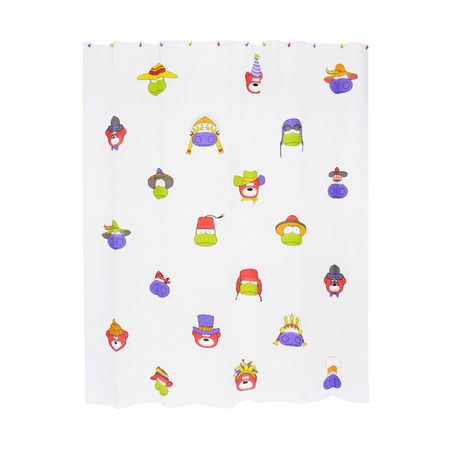 Занавеска штора для ванной комнаты Moroshka kids фольговая занавеска розового а для фотозоны