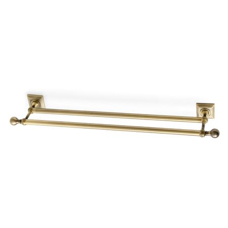 Держатель для полотенца двойной 60 см Wess держатель рулонного полотенца 30 см   муар