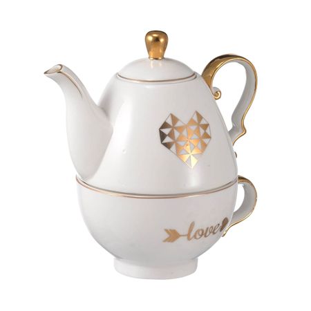 Чайник с чашкой Glasar 11x16x18см mg1 25 mg1 25 g60 mg1 25 z механические уплотнения для водяных насосов ом вала 25 мм с чашкой g60 109 25 mb1 25