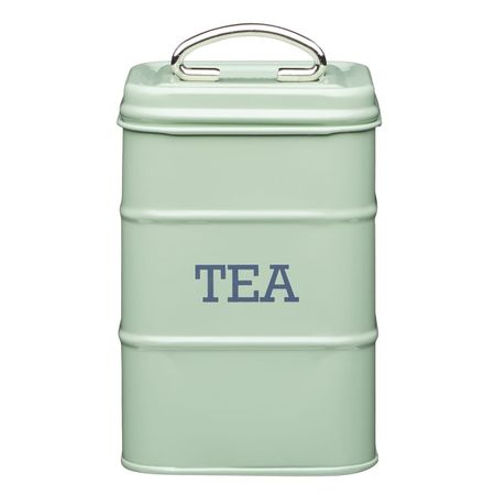 Ёмкость для чая Kitchen Craft Living Nostalgia green 17х11 см