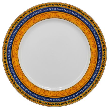 Тарелка десертная Thun Cairo Сине-желтые полоски 19 см moonbiffy стеклянные десертные ложки