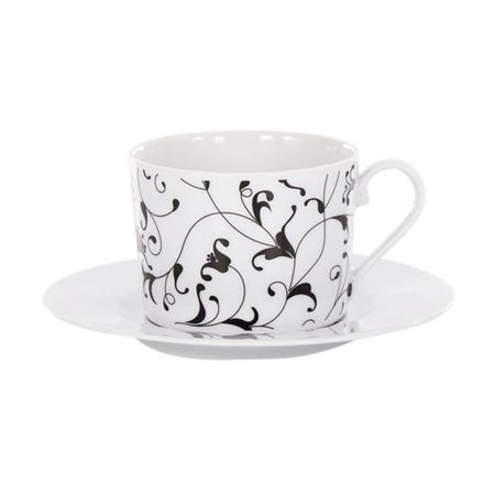 Чашка с блюдцем Cmielow Cosmopolitan Classic 