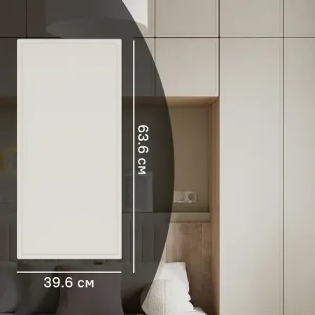 Дверь для шкафа Лион Амьен 39.6x63.6x1.9 см МДФ цвет латте тахта ирис велюр monolit латте