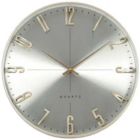 Часы настенные Dream River 3D круглые металл цвет серебро бесшумные ø40 см золотые круглые люстры qiyami