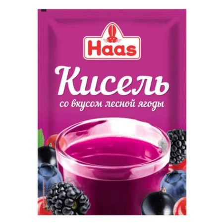 Кисель Haas лесная ягода 75 г