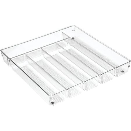 Лоток Interdesign Linus для столовых приборов пластик 35х34,2х5,1 см лоток для столовых приборов lemax prof 40 485х325х45мм белый пластик