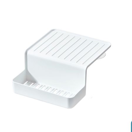 Держатель для губки и мыла Interdesign  пластиковый на присосках 16,2х13х6,4 см многоразовые губки для кухни magic