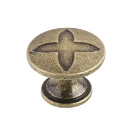 Мебельная ручка-кнопка бронза ручки для шкафов kak   серебристая бронза