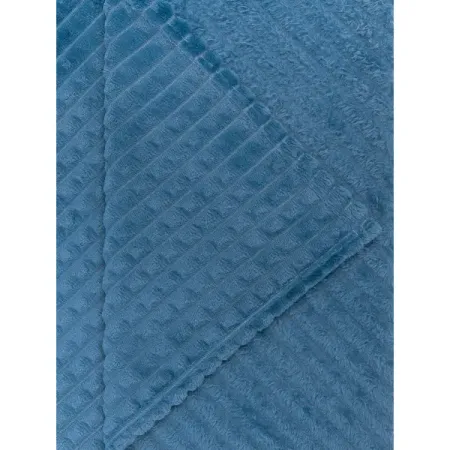 Плед Кубики 200x220 см фланель цвет синий акриловые кубики льда для декора