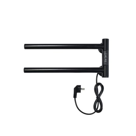 Полотенцесушитель электрический Тера Игла 180х400 мм 18 Вт с терморегулятором черный матовый электрический паяльник 60 вт с регулировкой температуры