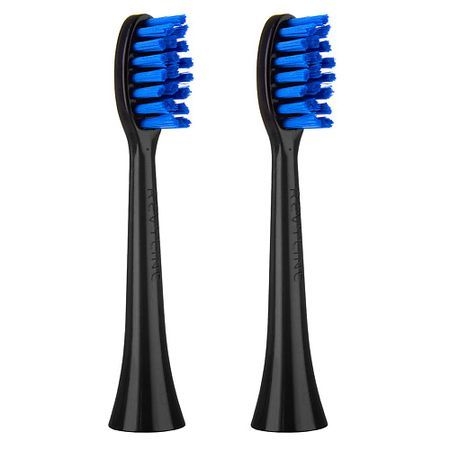 Насадка для электрической зубной щетки REVYLINE Насадка RL 060 черная-синяя, 2 шт синяя керамическая чашка jianzhan teahouse cha teaware
