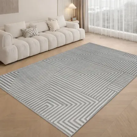 Ковер Rimma Light 160x230 см полипропилен 40654F цвет белый/бежевый ytengz keep off белый пушистый ковер