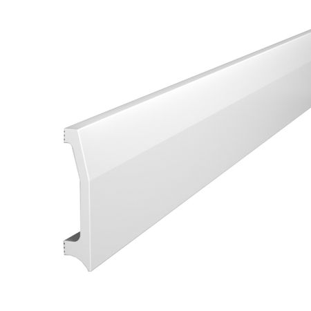 Плинтус экополимер Artiva 14 70х15х2000 мм белый (RT037) силиконовые дверные упоры 6 штук