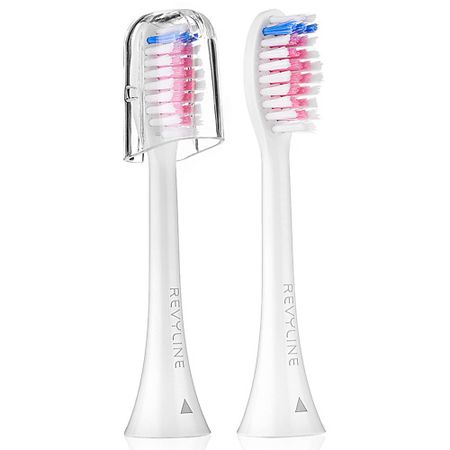 Насадка для электрической зубной щетки REVYLINE Насадка RL 015 розовая, 2 шт.