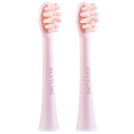 Насадка для электрической зубной щетки REVYLINE Насадка RL 075 Pink, 2 шт.