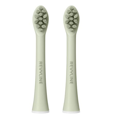Насадка для электрической зубной щетки REVYLINE Насадка RL 075 Lime cream, 2 шт.