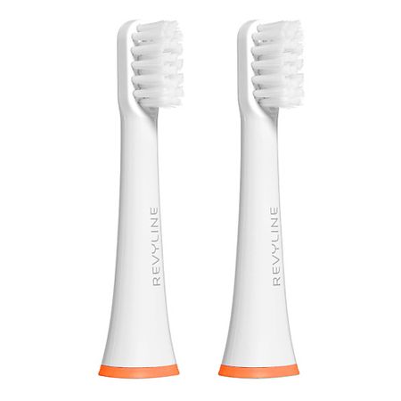 Насадка для электрической зубной щетки REVYLINE Насадка RL 050 Kids, оранжевая, 2 шт newacalox паяльная станция 2 в 1 оранжевая to 851eu 4pc