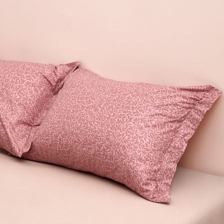 Комплект наволочек Латери (листья) с ушками, коричневый крем для обуви эффектон миди 45мл коричневый