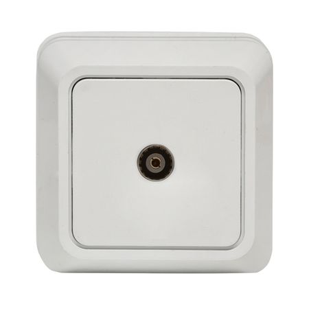 Розетка телевизионная EKF Рим накладная белая (ENA00-027-10) simcom a7672e 4g плата для разработки