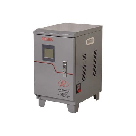 Стабилизатор напряжения Ресанта АСН-15 000-1-Ц однофазный 220 В 15 кВт напольный