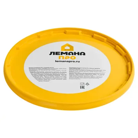 Крышка для ведра Лемана Про 10 л пищевой пластик