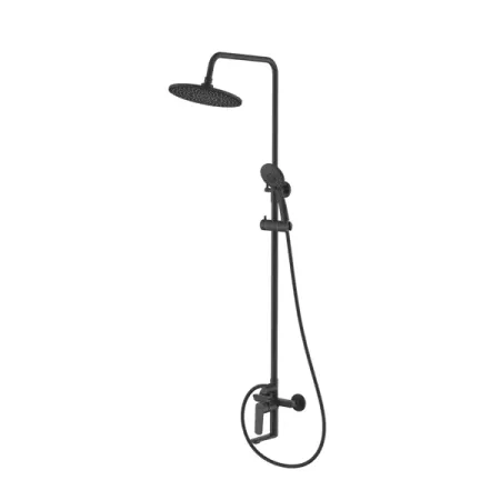 Душевая система Iddis Token со смесителем 3 режима цвет черный картридж для смесителя iddis bl cd 35мм