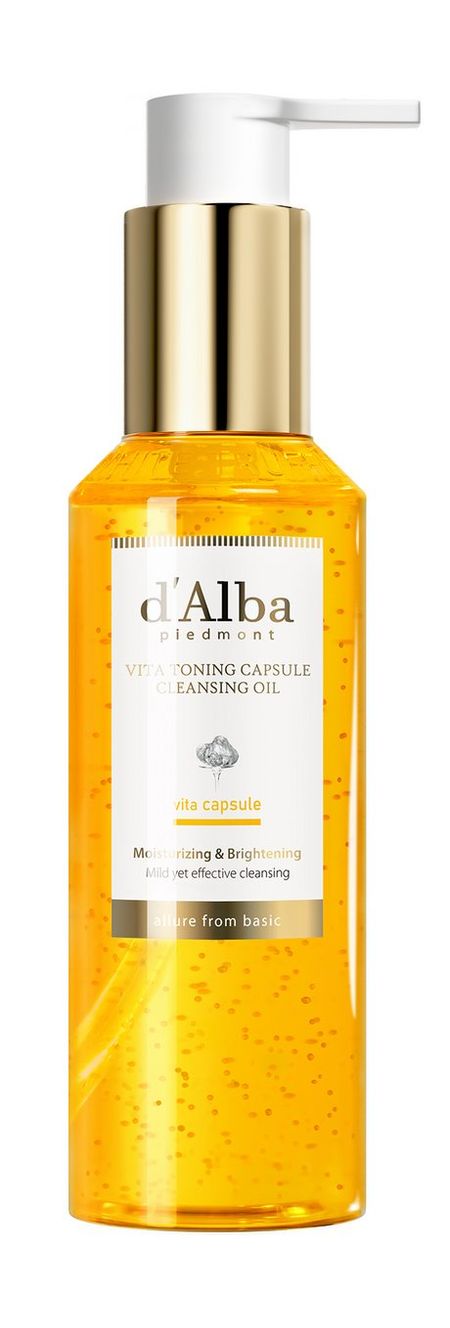 d'Alba Vita Toning Capsule Cleansing Oil