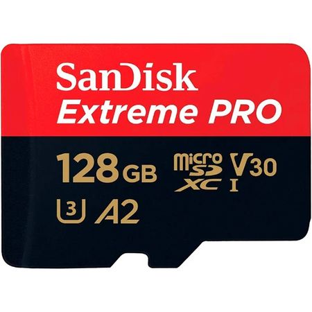 Карта памяти SanDisk Extreme Pro microSDXC 128GB карта трекер для android
