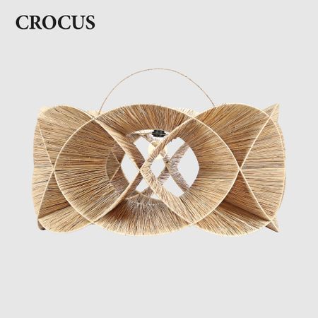 Светильник Crocus sisal gelombang светильник на солнечной батарее uniel blue crocus 30 5см пластик голубой