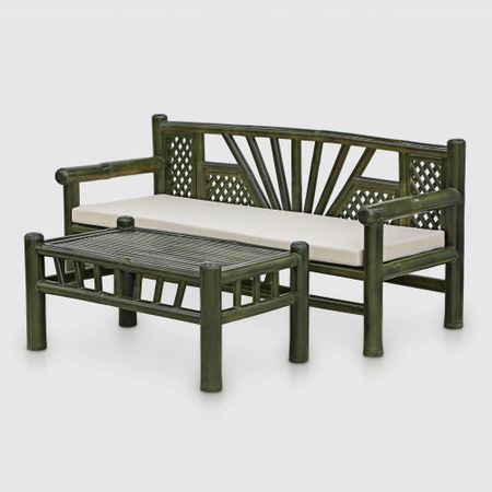 Комплект садовой мебели Rattan Bamboo Jawa 2 предмета подушки декоративные 45х45 см комплект 4 шт