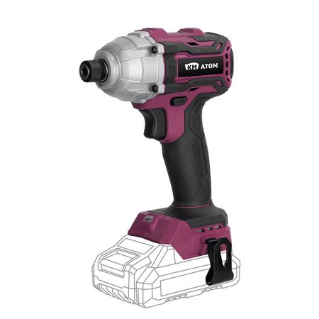 Винтоверт ударный аккумуляторный бесщеточный КМ АТОМ 18 В без АКБ и ЗУ (CIV-181BL) бесщеточный двигатель bldc micro 1632
