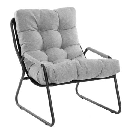 Кресло Ergo серо-бежевое