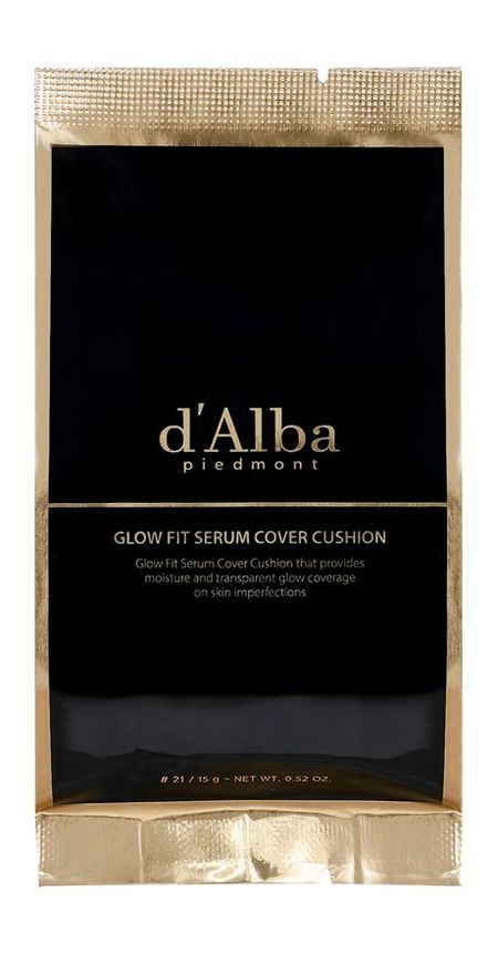 d'Alba Glow Fit Serum Cover Cushion SPF 50 + PA ++++ Refill