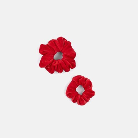 Резинка для волос JILLAS Резинки для волос из велюра, 2шт (S и M) декоративные наволочки monstera из полиэстера велюра