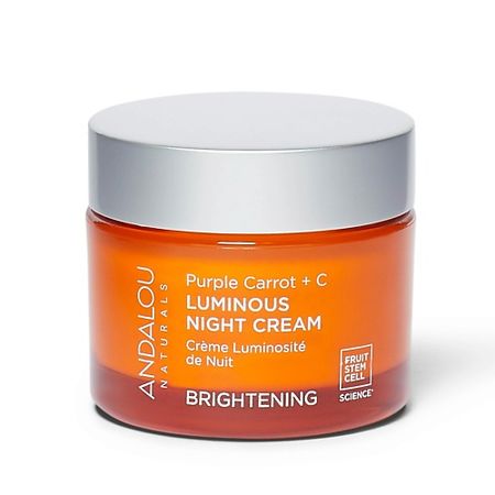 Крем для лица ANDALOU NATURALS Ночной крем «Пурпурная морковь + витамин С» витамин с 500 vitateka витатека таблетки 1 17г 30шт