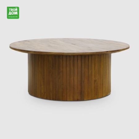 Журнальный стол Crocus Crus манго 100х100х40,5 см