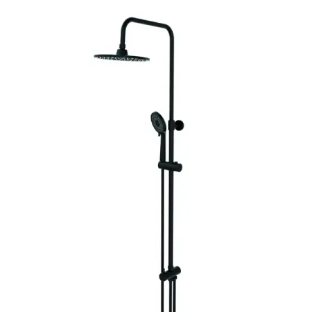 Душевая стойка для ванной с боковым креплением Терни KONSENSA черный mijia мини перезаряжаемый фонарик с боковым светом