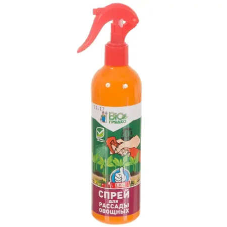 Спрей для рассады «Биогрядка», 400 мл панавир инлайт спрей наруж фл 40 мл