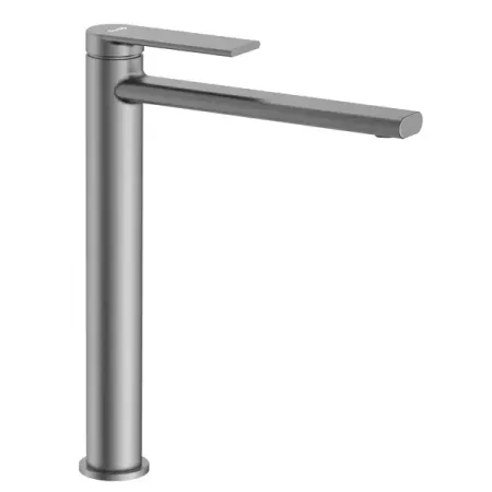 Смеситель для раковины Frap Arne однорычажный высокий цвет графит