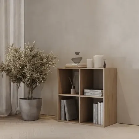 Стеллаж KONSENSA Руан 4 секции 70x70x31.7 см ЛДСП цвет дуб комано g89y высокое качество 50 шт лот 6x6x4 3 мм 4pin g89 тактильный тактовый кнопочный микропереключатель прямой плагин самосброс горячая распродажа 2017