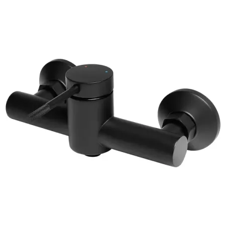 Смеситель для душа Терни KONSENSA черный термостатические ручки для душа  ированные