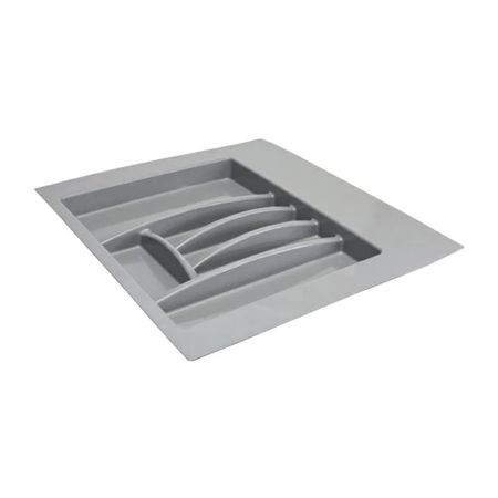 Лоток для столовых приборов 600х500 мм серый (13301) столовых приборов good food коврик для разделки продуктов 450 320