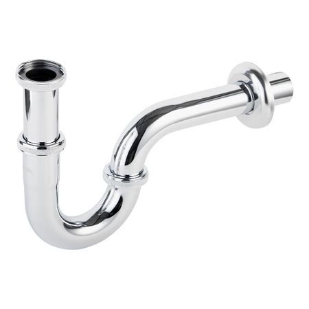 Сифон для раковины Tokito 1 1/4х45 мм без выпуска с соединением 32 мм хром (TOK-SHI-S32CH) сетчатый фильтр для раковины из нержавеющей стали