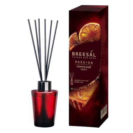 Аромадиффузор с палочками Breesal Passion Лимонный тарт 70 мл открытки sjmandun путешествие в австрию 30 шт